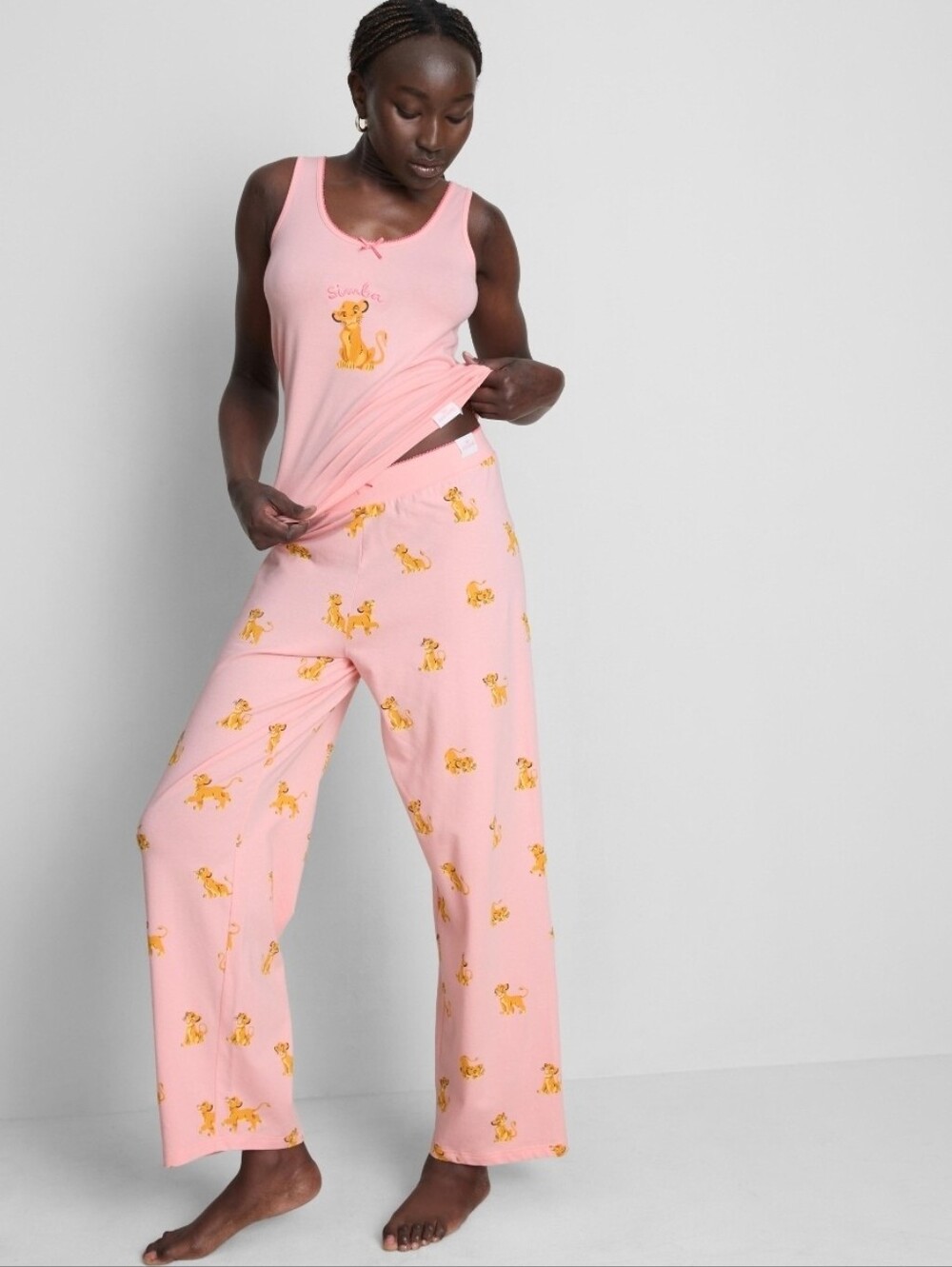Disney's The Lion King Cotton rich Simba pajama Size Large